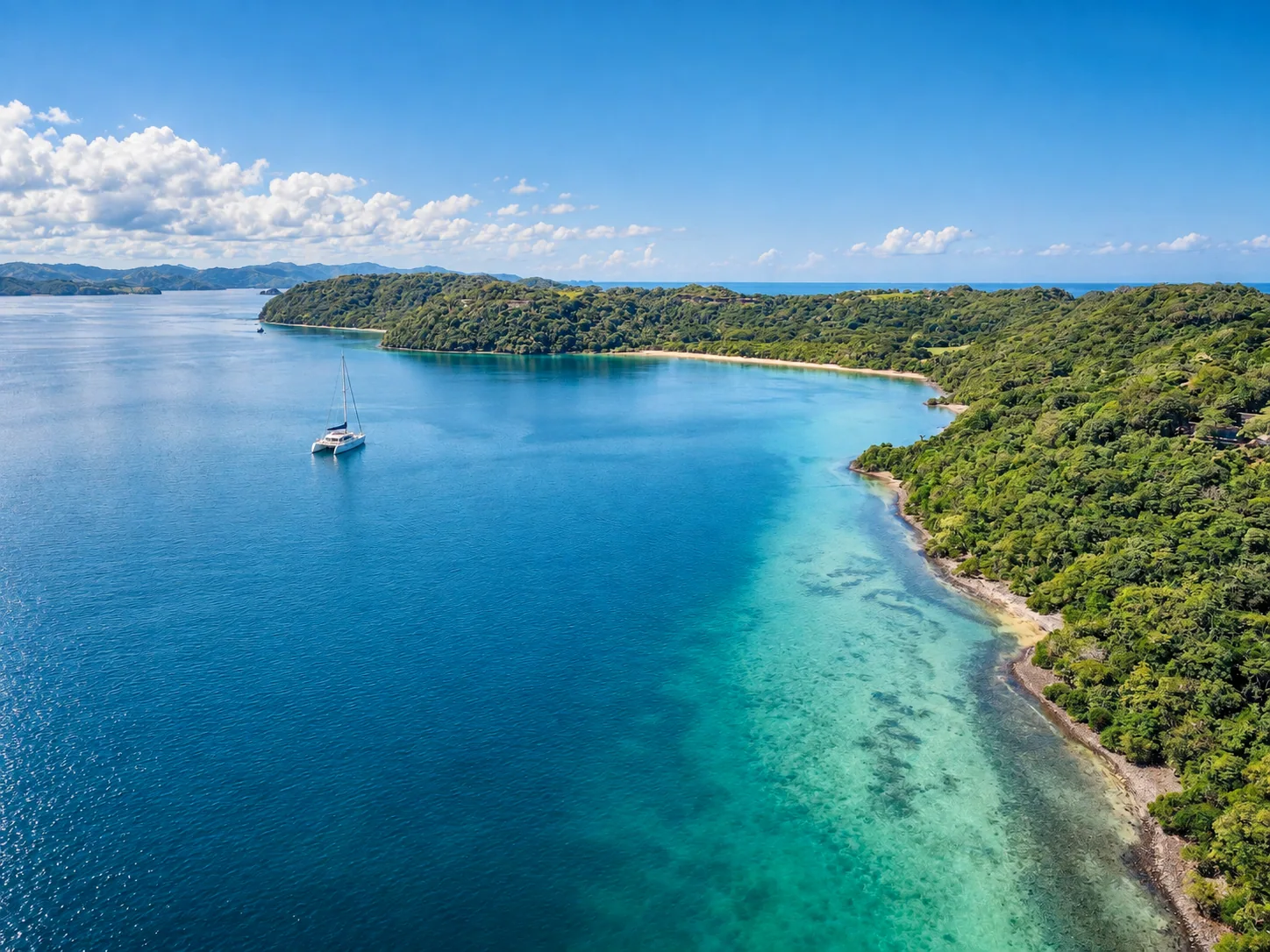 Our favorite anchorages around Papagayo