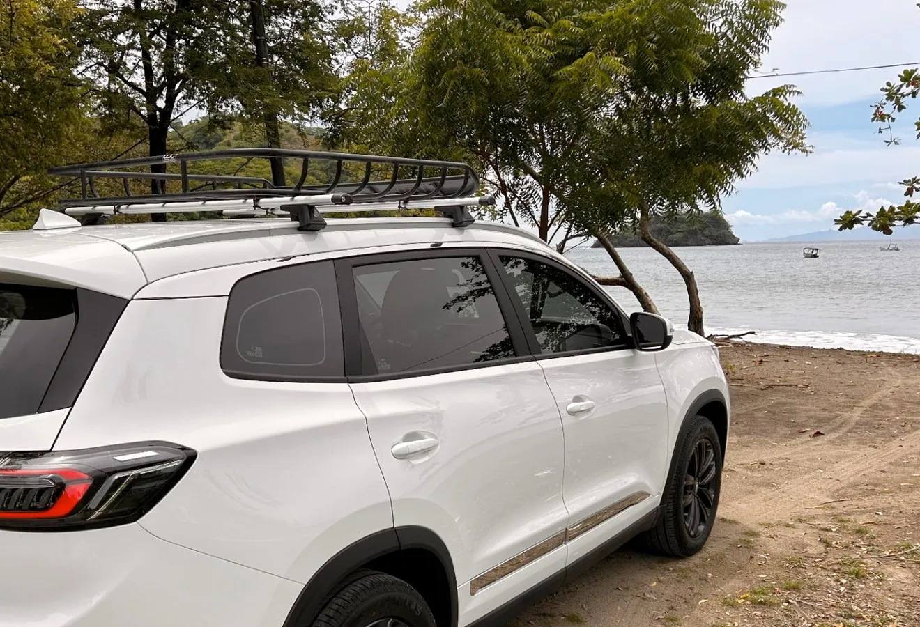 Private passenger vehicle by the Guanacaste coast