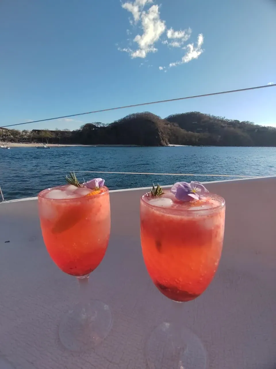Anna Holala cocktails in Papagayo